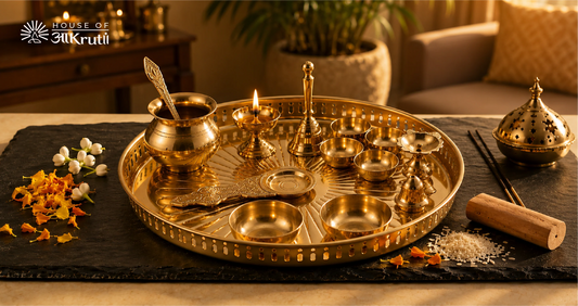 Why a Royal Pooja Thali Set is an Essential Masterpiece