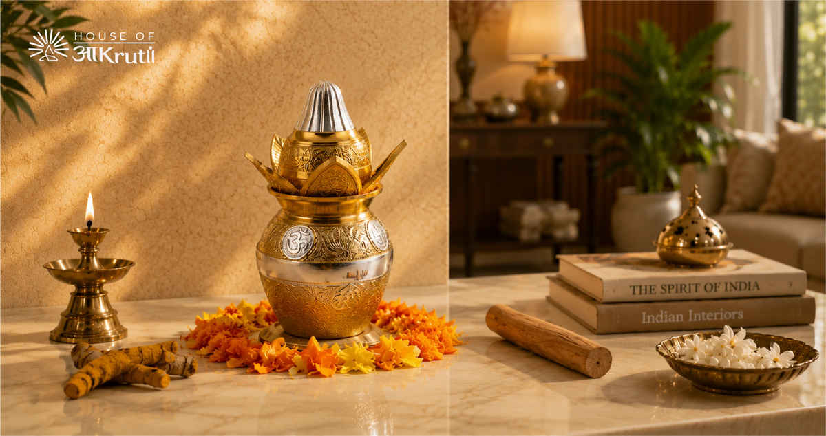 Premium Mangal Kalash in Modern Homes