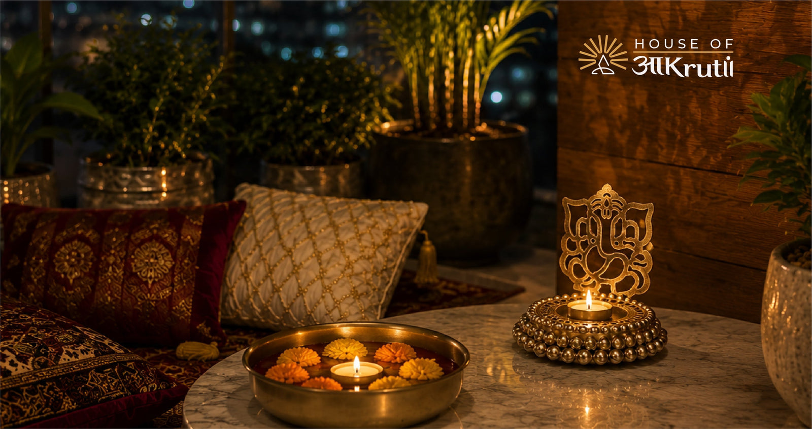 How to Use Ganesha Candle Holders for Balcony Decor