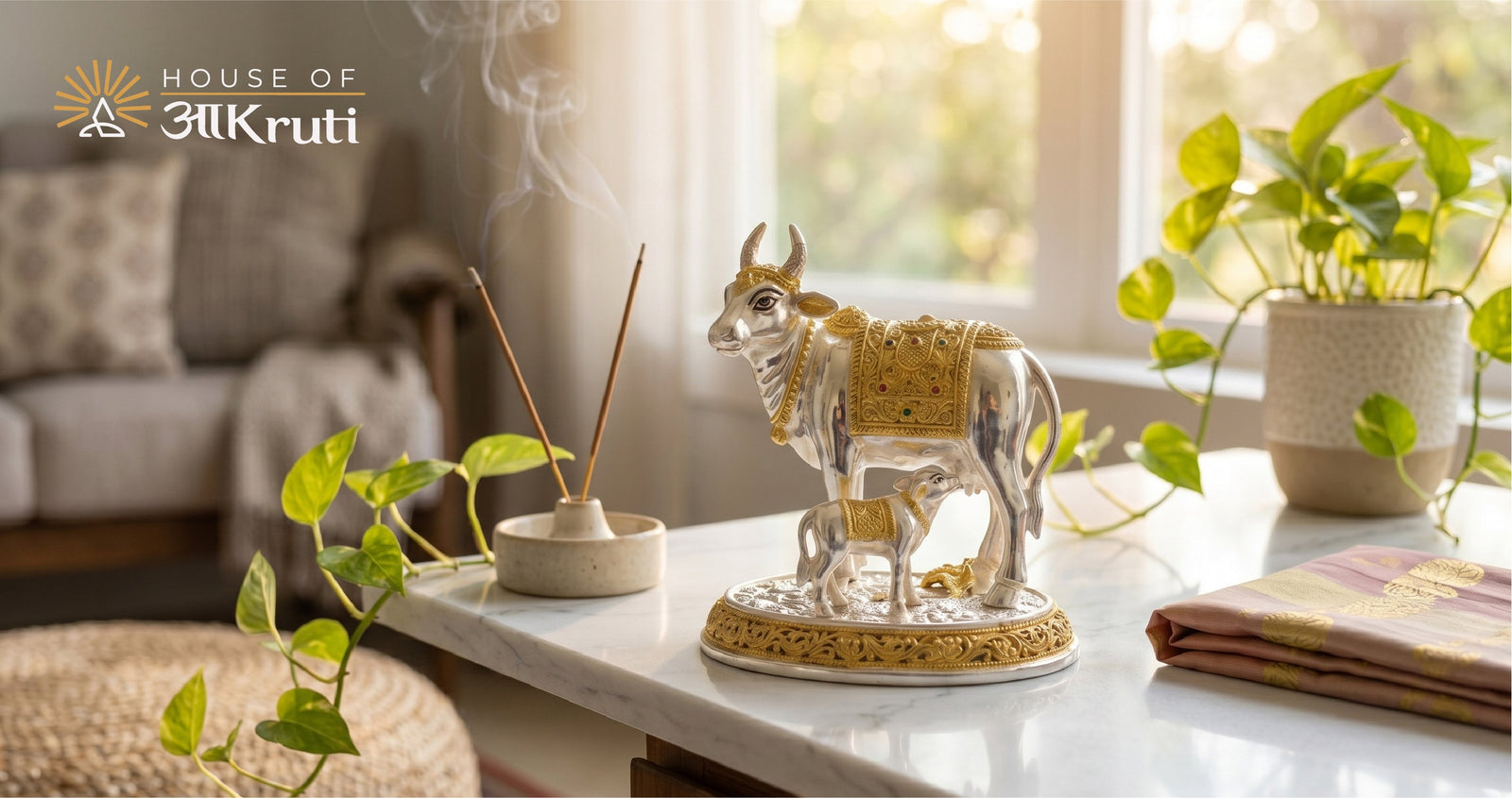 Why Every Indian Home Needs a Kamdhenu Cow Statue