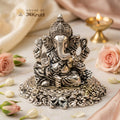 HOA Ganesha Metal Idol Statue – 3.15 Inches
