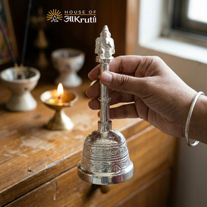 HOA બ્રાસ ટેમ્પલ બેલ – 22x5 CM