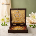 HOA Radha Krishna Silver Plated Photo Frame – 4x4 Inch
